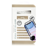iPhone 11 / XR PANZER Premium Silicate Full-Fit Glass - Sort Ramme