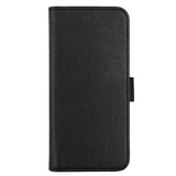 Essentials Samsung Galaxy A14 5G Kunst Læder Flip Cover 2 i 1 m. Kortholder - Sort