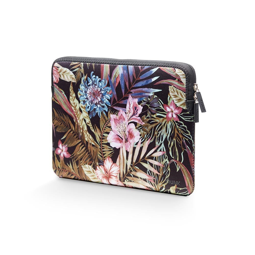 Trunk Neopren Sleeve for bærbar PC 13" (30,5 x 22 x 2 cm) - Floral