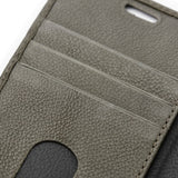 Trunk iPhone 12 Mini Ægte Læder Cover - 2-i-1 Design - Grøn