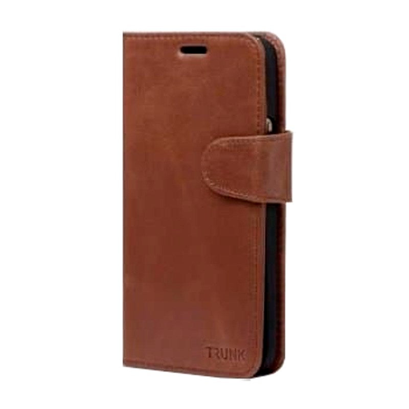 Trunk - iPhone 12 / 12 Pro 2-i-1 Wallet Flip Cover - Brun