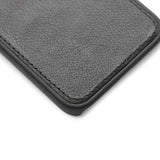 Trunk iPhone 12 Pro Max Ægte Læder Cover - 2-i-1 Design - Sort