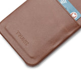 Trunk iPhone 11 / XR Ægte Læder Mobil Cover m. Kortlomme - Brun