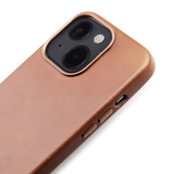 iPhone 13 Trunk ekte skinn bakdeksel - brun
