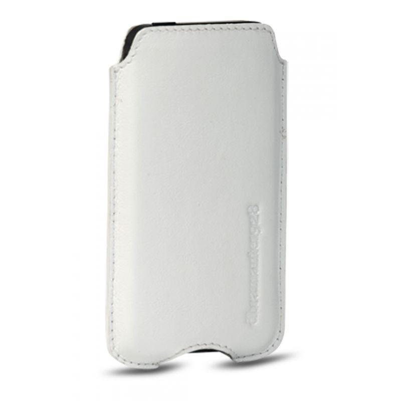 Universal dbramante1928 skinnhylse m. Kortholder ekte skinn hvit - størrelse M