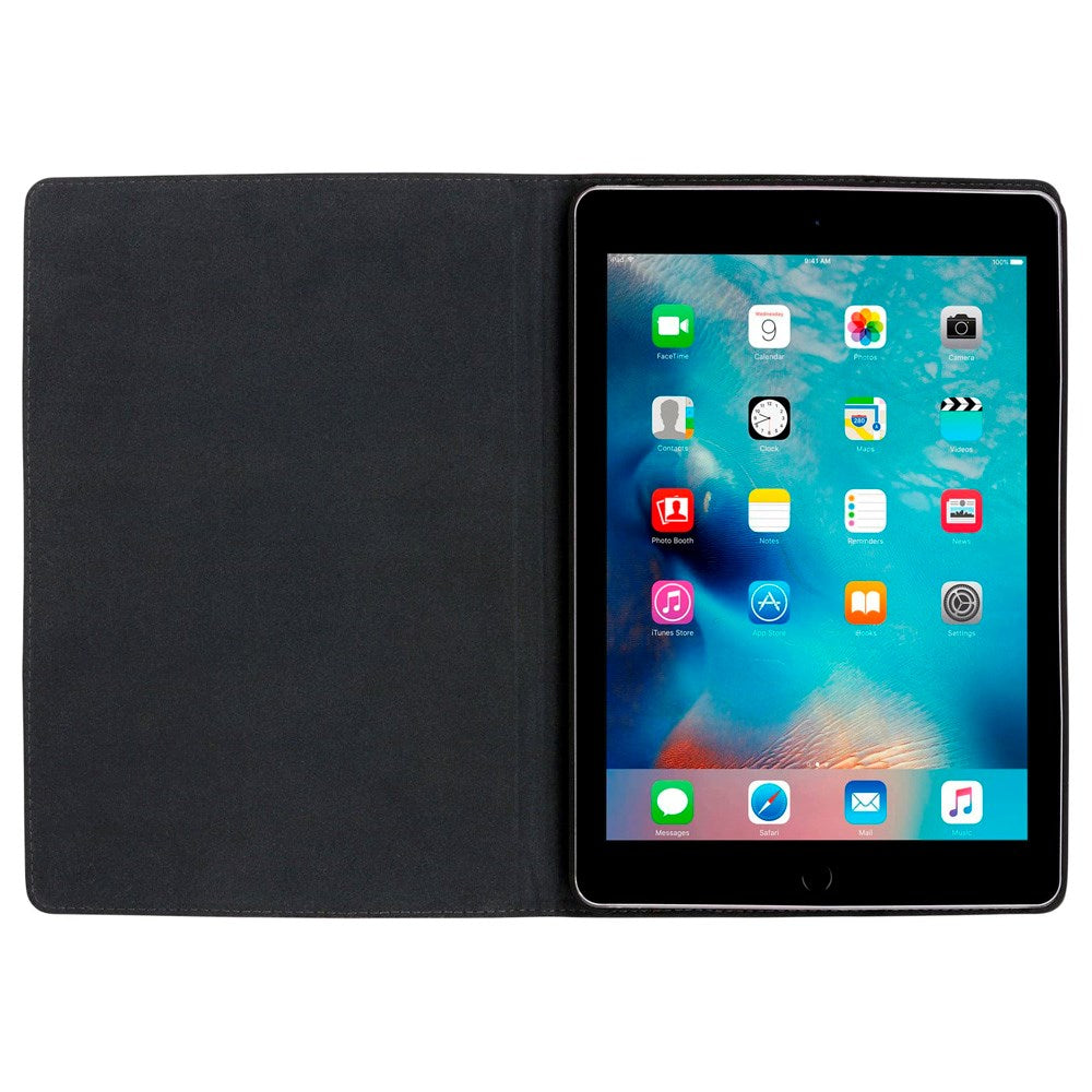 dbramante1928 - iPad 9.7" (2018 / 2017) Copenhagen 2 Ægte Læder Flip Cover - Black