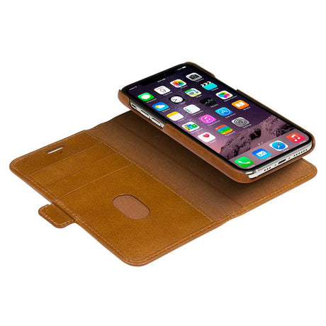 iPhone SE (2022/2020)/8/7/6/6s deksel dbramante1928 Heather ekte skinn brun