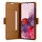 Samsung Galaxy S20 - dbramante1928 Copenhagen Slim Ægte Læder Flip Cover m. Pung - Tan