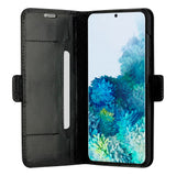 Samsung Galaxy S20+ (Plus) - dbramante1928 Copenhagen Slim Ægte Læder Flip Cover m. Pung - Black