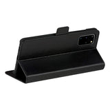 Samsung Galaxy S20+ (Plus) - dbramante1928 Copenhagen Slim Ægte Læder Flip Cover m. Pung - Black