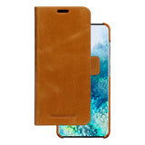 Samsung Galaxy S20+ (Plus) - dbramante1928 Lynge 2-i-1 Ægte Læder Flip Cover - Tan