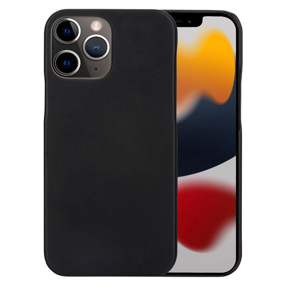 iPhone 13 Pro dbramante1928 Heather ekte skinn magnet flip-deksel - svart