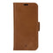 iPhone 13 dbramante1928 Copenhagen Slim Leather Flip Cover m. Lommebok - Tan