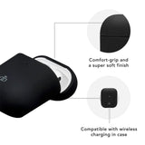 dbramante1928 AirPods (1. og 2. gen.) Costa Rica-deksel - 100 % resirkulert plast - nattsvart