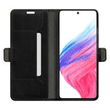 Samsung Galaxy A53 dbramante1928 Copenhagen Slim Leather Flip Cover m. Lommebok - Svart