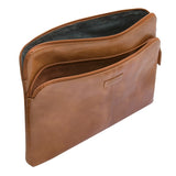 dbramante1928 Skagen Pro+ ekte skinnveske for bærbar datamaskin / MacBook (312 x 220 mm) - CO2-nøytral - brun