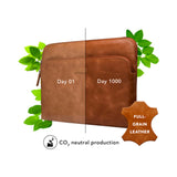 dbramante1928 Skagen Pro+ ekte skinnveske for bærbar datamaskin / MacBook (312 x 220 mm) - CO2-nøytral - brun