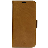 iPhone 14 Pro dbramante1928 Copenhagen Slim Leather Flip Cover m. Lommebok - Tan