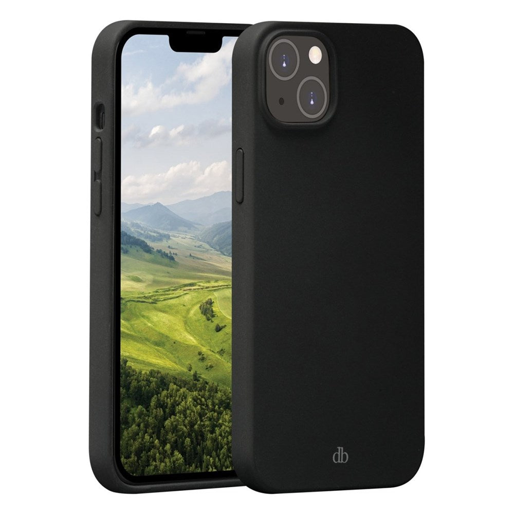 dbramante1928 iPhone 14 / 13 Monaco bakdeksel - 100 % resirkulert plast - MagSafe-kompatibel - Night Black