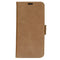 iPhone 12 / 12 Pro dbramante1928 Copenhagen Leather Flip Cover m. Lommebok - Tan