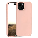 dbramante1928 iPhone 15 Greenland bakdeksel - 100 % resirkulert plast - rosa sand