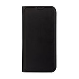 iPhone 15 Pro dbramante1928 Oslo Ultra-Slim Læder Flip Cover m. Pung - Black