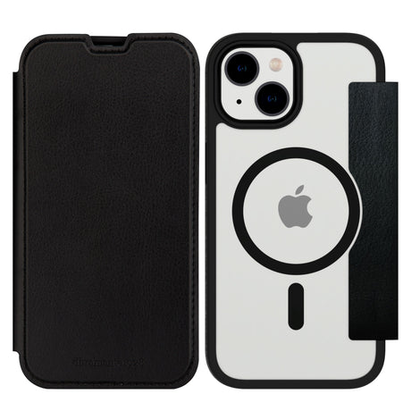 iPhone 15 dbramante1928 Helsinki-deksel - MagSafe-kompatibel - Svart / Gjennomsiktig