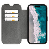 iPhone 15 dbramante1928 Helsinki-deksel - MagSafe-kompatibel - Svart / Gjennomsiktig