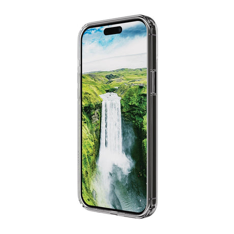 iPhone 15 Plus dbramante1928 Iceland Ultra D3O-deksel - 100 % resirkulert plast - Gjennomsiktig
