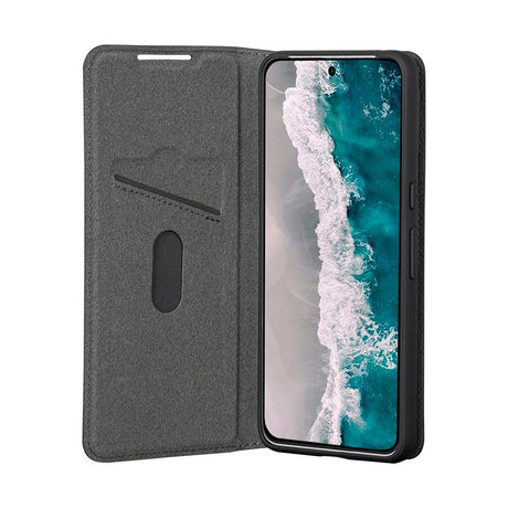 Google Pixel 8 Pro dbramante1928 Oslo Ultra-Slim Leather Flip Cover m. Lommebok - Svart