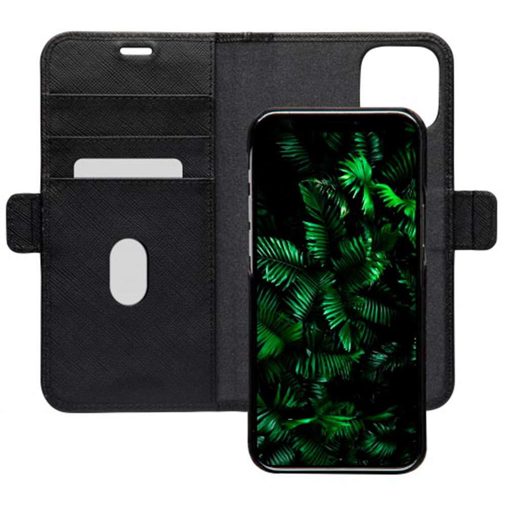 dbramante1928 Fashion New York iPhone 12 Pro Max magnetisk skinndeksel m. Kortholder - Night Black