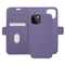 iPhone 13 dbramante1928 New York Magnetisk Ægte Læder Flip Cover m. Pung - Daybreak Purple