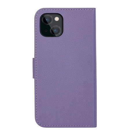 iPhone 13 dbramante1928 New York magnetisk flipdeksel i ekte skinn m. Lommebok - Daybreak Purple