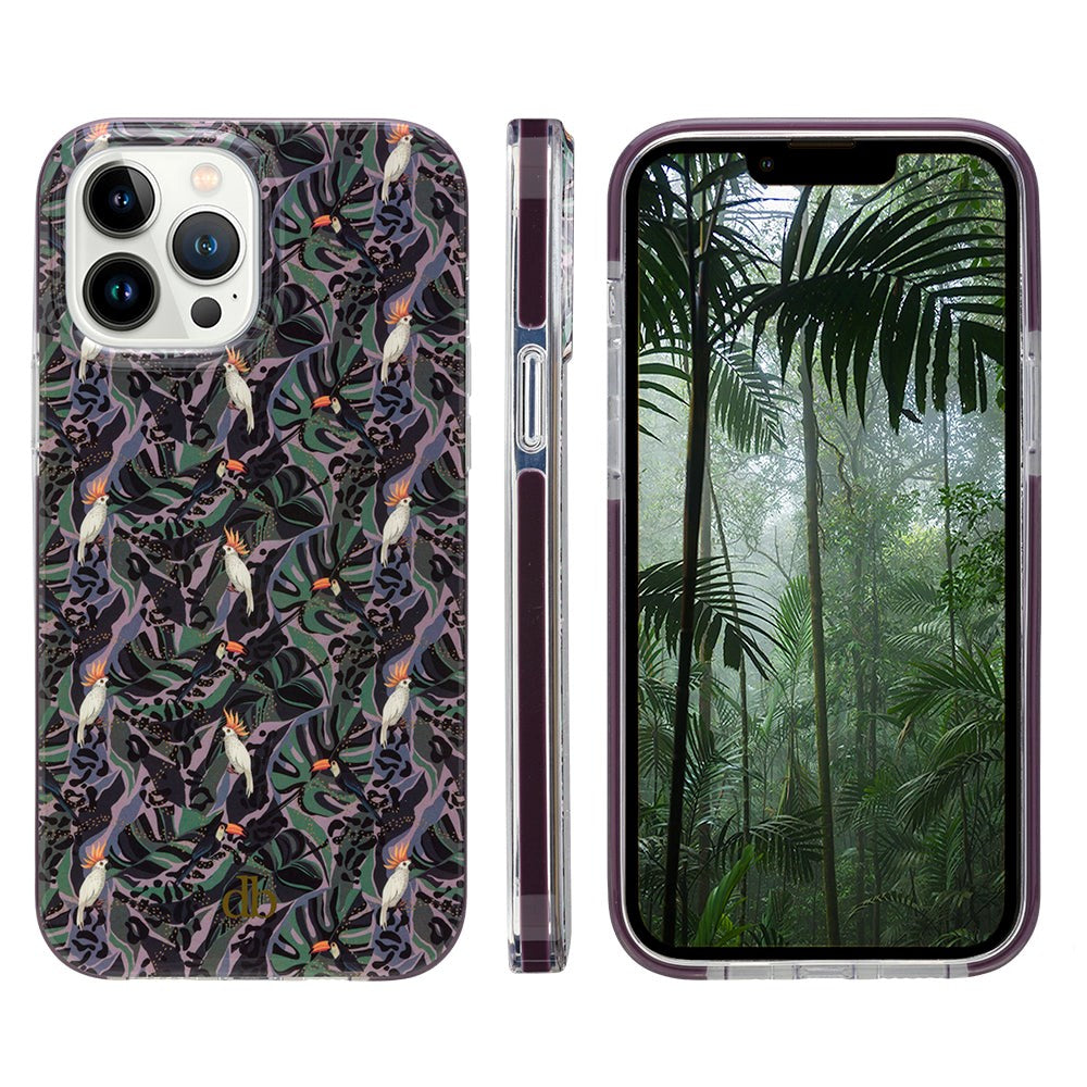 dbramante1928 iPhone 13 Pro Max Capri Bagside Cover - 100% Genbrugsplast - Rainforest