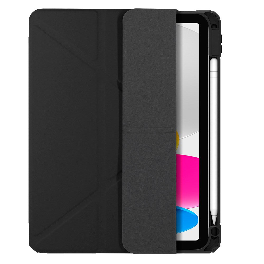 iPad 11" (2025) / iPad 10,9" (2024/2022) dbramante1928 London Eco-Friendly Hybrid Flip Cover - Svart