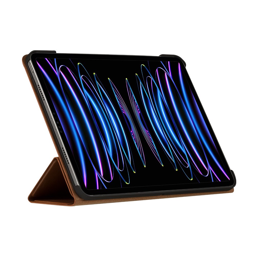iPad Pro 11" (2024) dbramante1928 Risskov miljøvennlig flippdeksel i skinn - brun