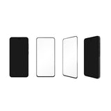 dbramante1928 Samsung Galaxy A37 Eco-Shield Skærmfilm - Gennemsigtig / Sort Kant