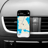 dbramante1928 - Mobilholder m. 15W Trådløs Opladning til Bil - Ventilationsanlæg - MagSafe Kompatibel - Sort