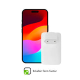 Slim Vægoplader - dbramante1928 - 1x USB-C 45W & 1x USB-A 30W - Hvid