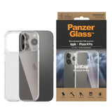 iPhone 14 Pro Bakdeksel PanzerGlass HardCase Antibakteriell - Gjennomsiktig