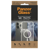 iPhone 14 Pro Bagside Cover PanzerGlass HardCase Antibakteriel - MagSafe Kompatibel - Gennemsigtig