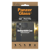 iPhone 14 Plus PanzerGlass Biodegradeable Case - 100% Plantebaseret - Sort