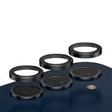 Samsung Galaxy A25 (5G) PanzerGlass bøyler - Kamerabeskyttelse - Gjennomsiktig / Svart