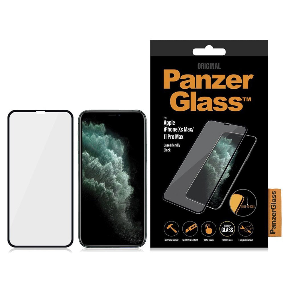 iPhone 11 Pro Max / Xs Max PanzerGlass Edge-To-Edge - Svart