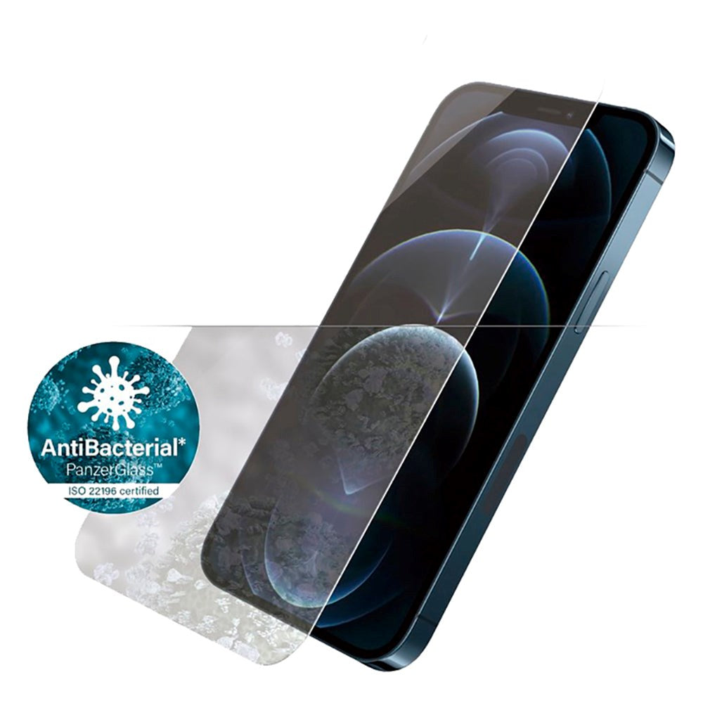 iPhone 12 Pro Max PanzerGlass Standard Fit AntiBacterial - Skjermbeskytter - Gjennomsiktig