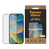 iPhone 14 Pro PanzerGlass AntiBacterial Ultra Wide Fit skjermbeskytter - Diamantstyrke - Gjennomsiktig