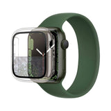 PanzerGlass Apple Watch 9/8/7 (41 mm) beskyttelsesdeksel for hele kroppen m. Innebygd skjermbeskytter - Gjennomsiktig