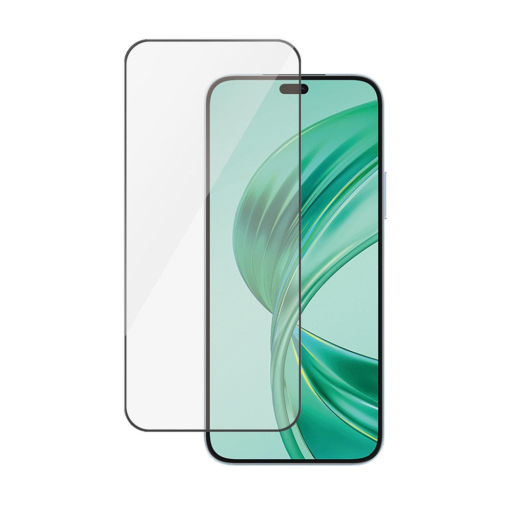 Honor X8b PanzerGlass Ultra Wide Fit skjermbeskytter - platinastyrke - svart kant