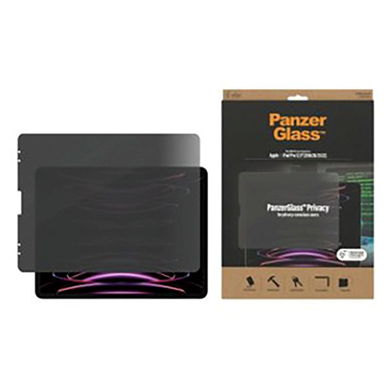 iPad Pro 12,9" (2022 / 2021 / 2020 / 2018) PanzerGlass skjermbeskytter - Antibakteriell med personvern