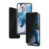 Samsung Galaxy A55 (5G) PvanzerGlass Ultra Wide Fit Re:fresh Beskyttende glass m. EasyAligner - Personvern - Platinum Styrke - Gjennomsiktig / Svart kant